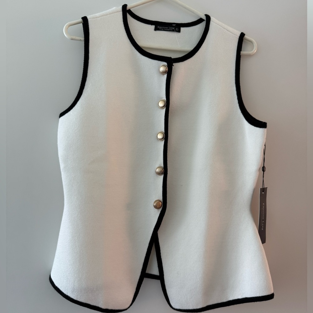 Emerson lang Women vest size L